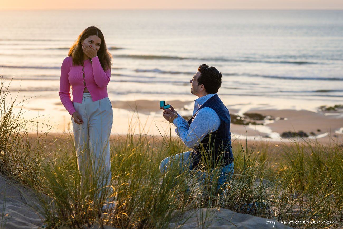 Fotógrafo para pedida de mano, matrimonio, compromiso, en Santander y Cantabria